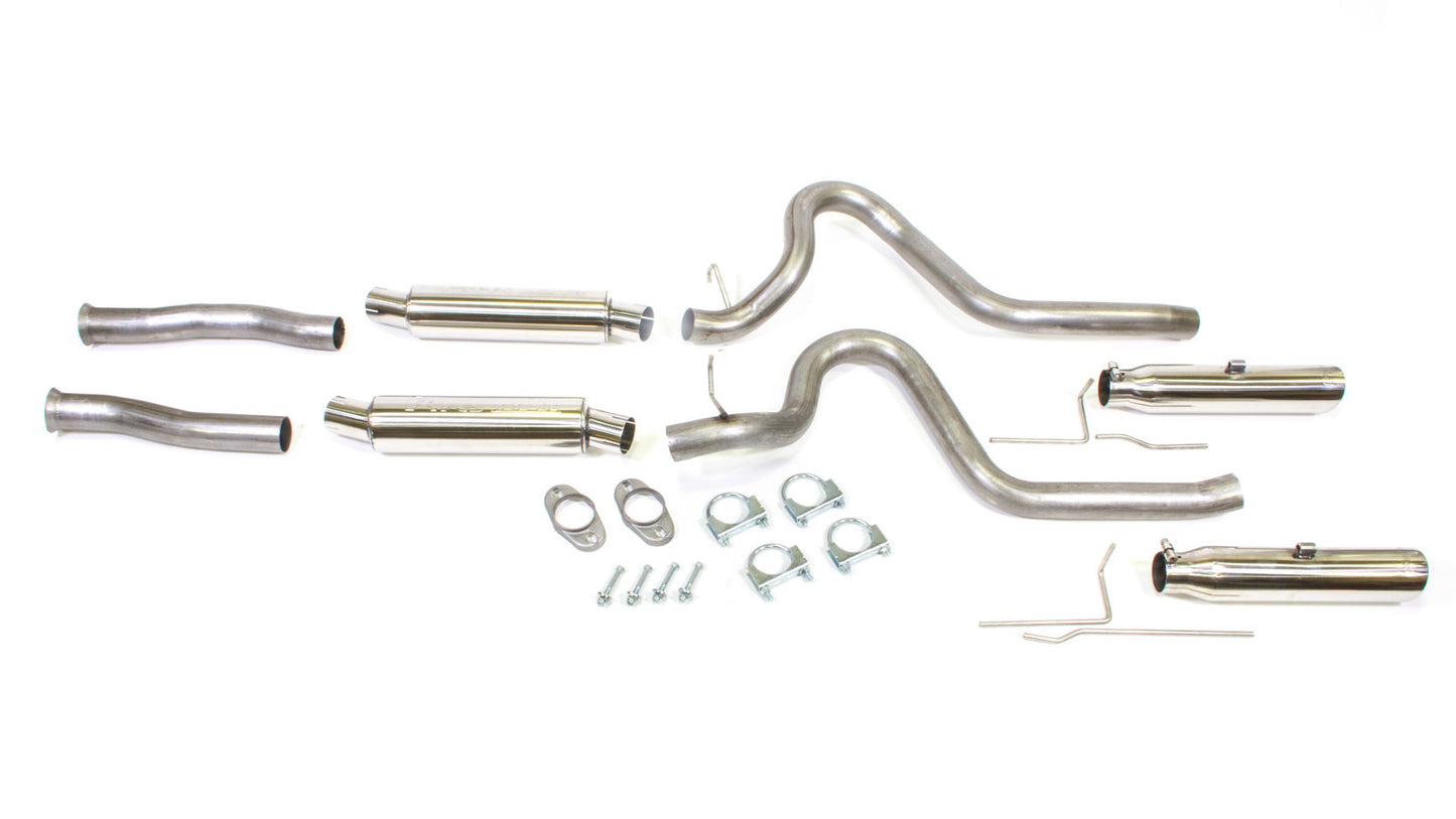 Pypes Performance Exhaust PYPSFM29V 79-04 Mustang 5.0L 2.5 in Cat Back Exhaust Kit