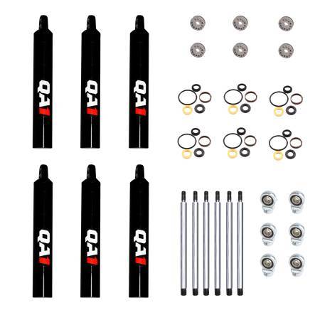 Qa1 QA17Q6-DRY-6PK Shock Small Body Steel Dry Kit 6 PACK