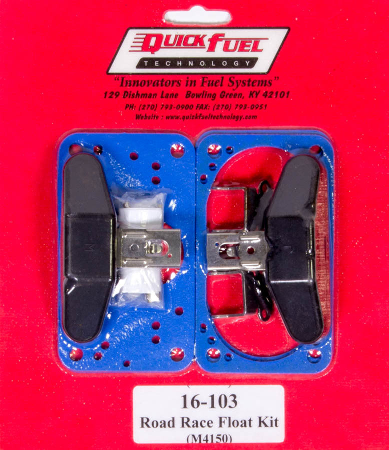Quick Fuel Technology QFT16-103 4 bbl. Road Race Float K it