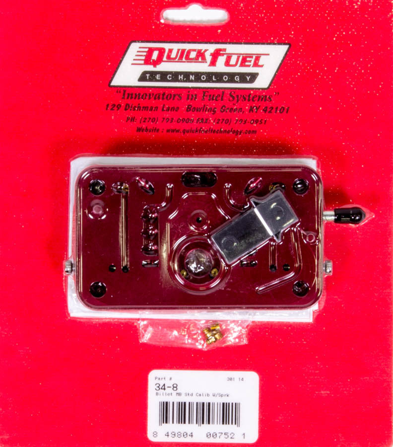 Quick Fuel Technology QFT34-8 Billet Metering Block - Standard Calibration