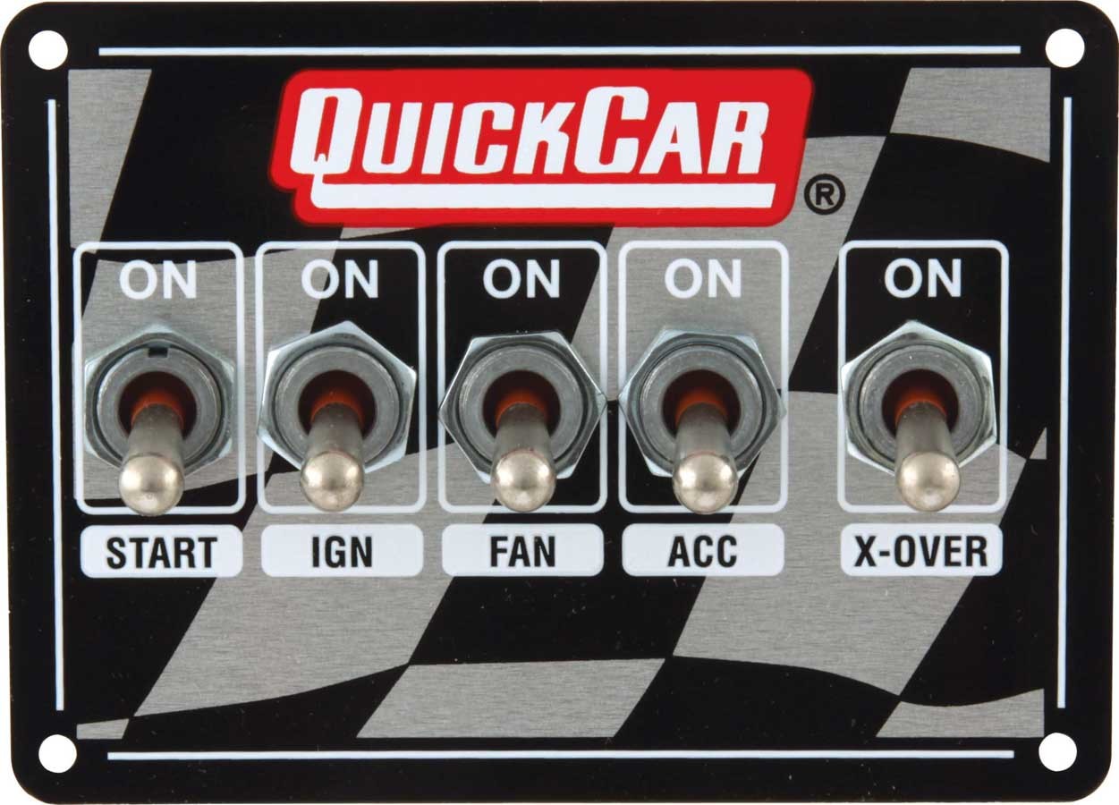 Quickcar Racing Products QRP50-1713 Ign panel Dirt Dual with 3 Wheel Brake