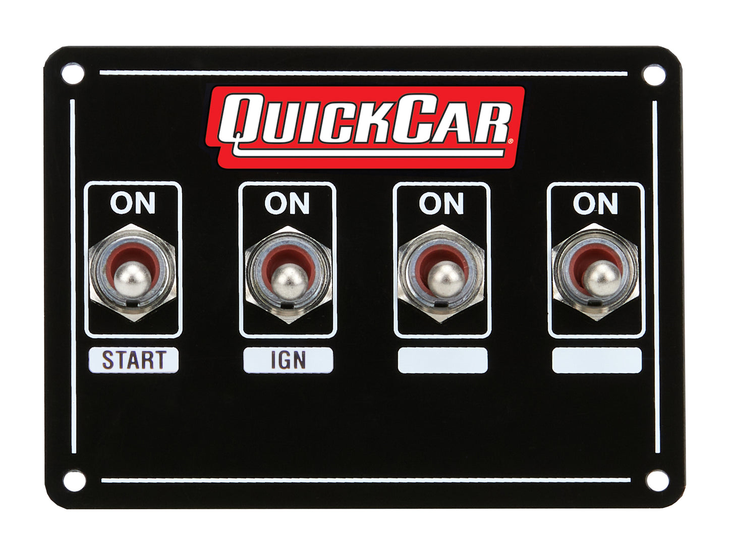 Quickcar Racing Products QRP50-740 Ignition Panel Extreme 4 Switch w/ Pigtail