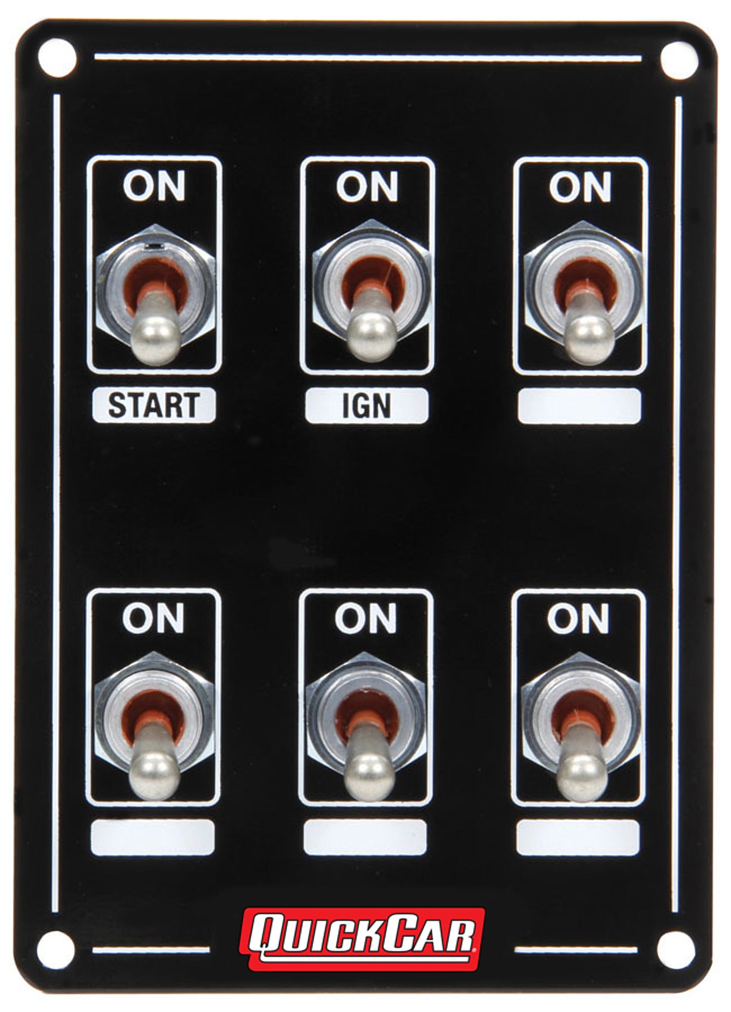Quickcar Racing Products QRP50-7631 Ignition Panel Extreme 6 Switch Single Ignition