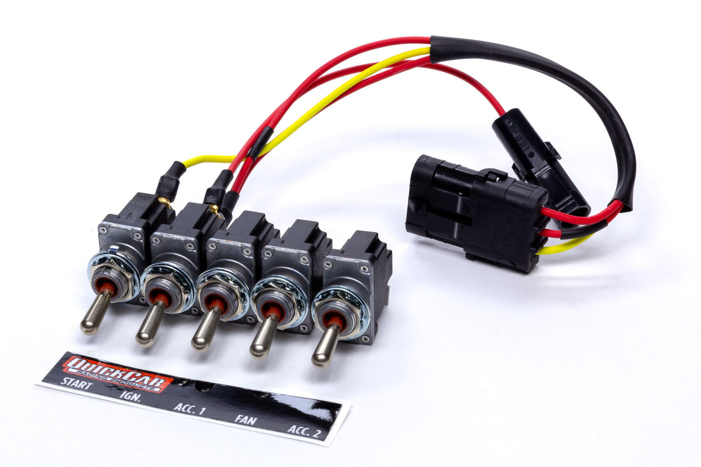 Quickcar Racing Products QRP50-7739 Ignition Panel 5 Switch Single Box