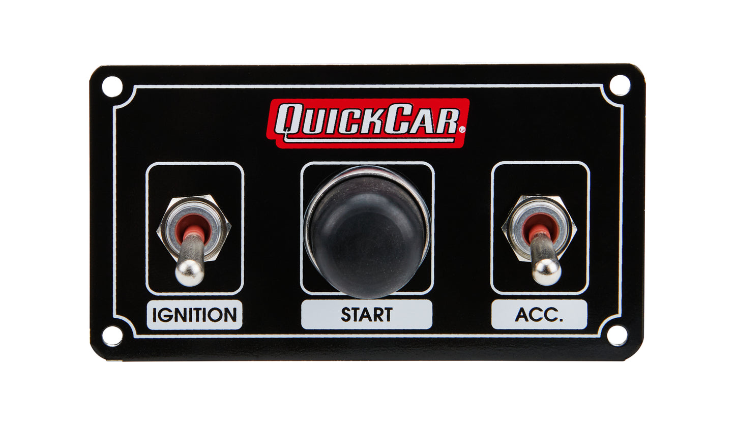 Quickcar Racing Products QRP50-833 ICP Single Box Black Dirt W/3 Wheel Brake