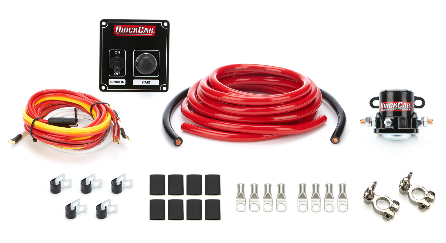 Quickcar Racing Products QRP50-834 Wiring Kit 2 Gauge with 50-802 Switch Panel