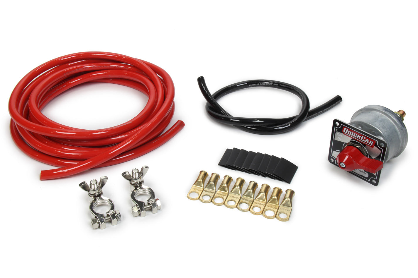 Quickcar Racing Products QRP57-014 Battery Cable Kit 4 Gauge w/ MDS