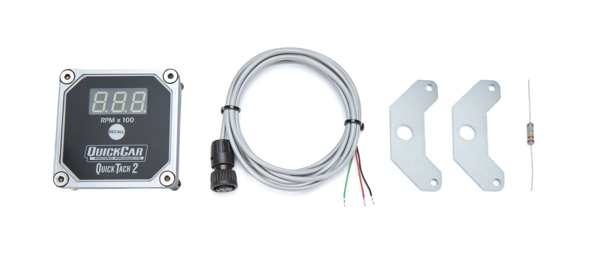 Quickcar Racing Products QRP611-102 QuickCar QuickTach 2 LED Tachometer