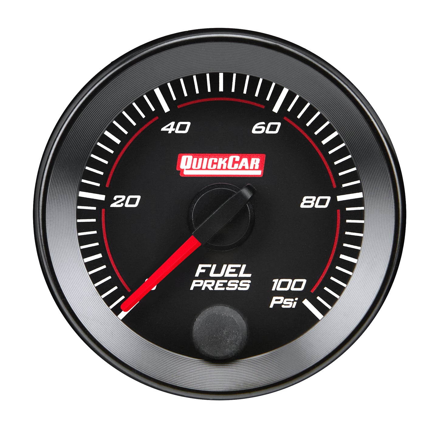 Quickcar Racing Products QRP65-005 RedLine Gauge 2-1/16in Fuel Pressure 0-100psi