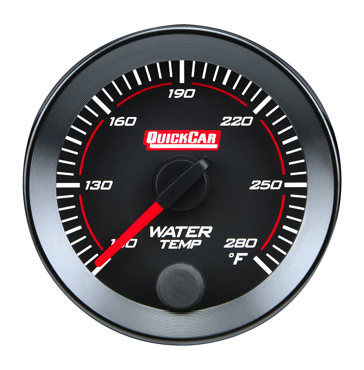 Quickcar Racing Products QRP65-006 RedLine Gauge 2-1/16in Water Temp 100-280F