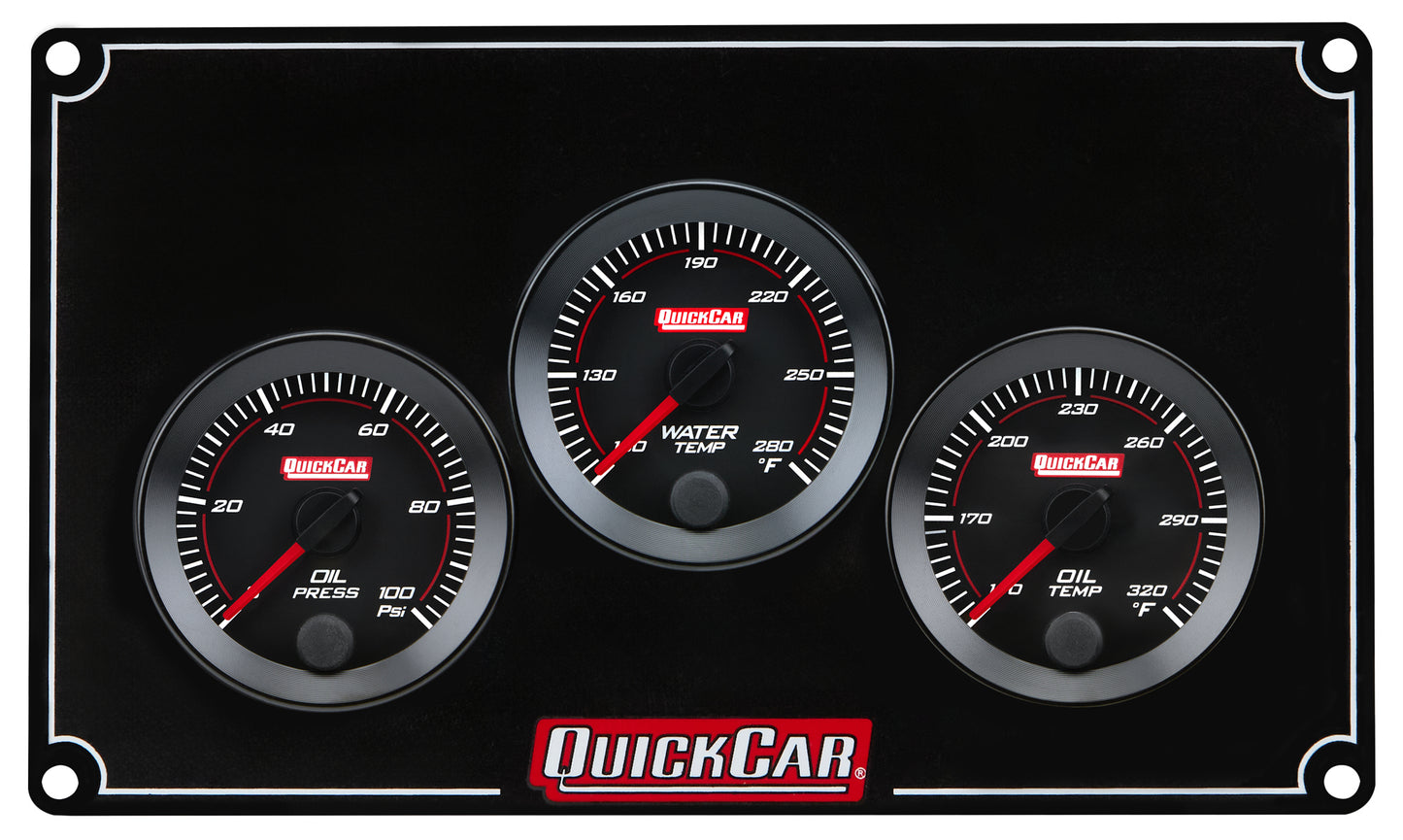 Quickcar Racing Products QRP65-3011 RedLine Panel 2-1/16in OP/WT/OT