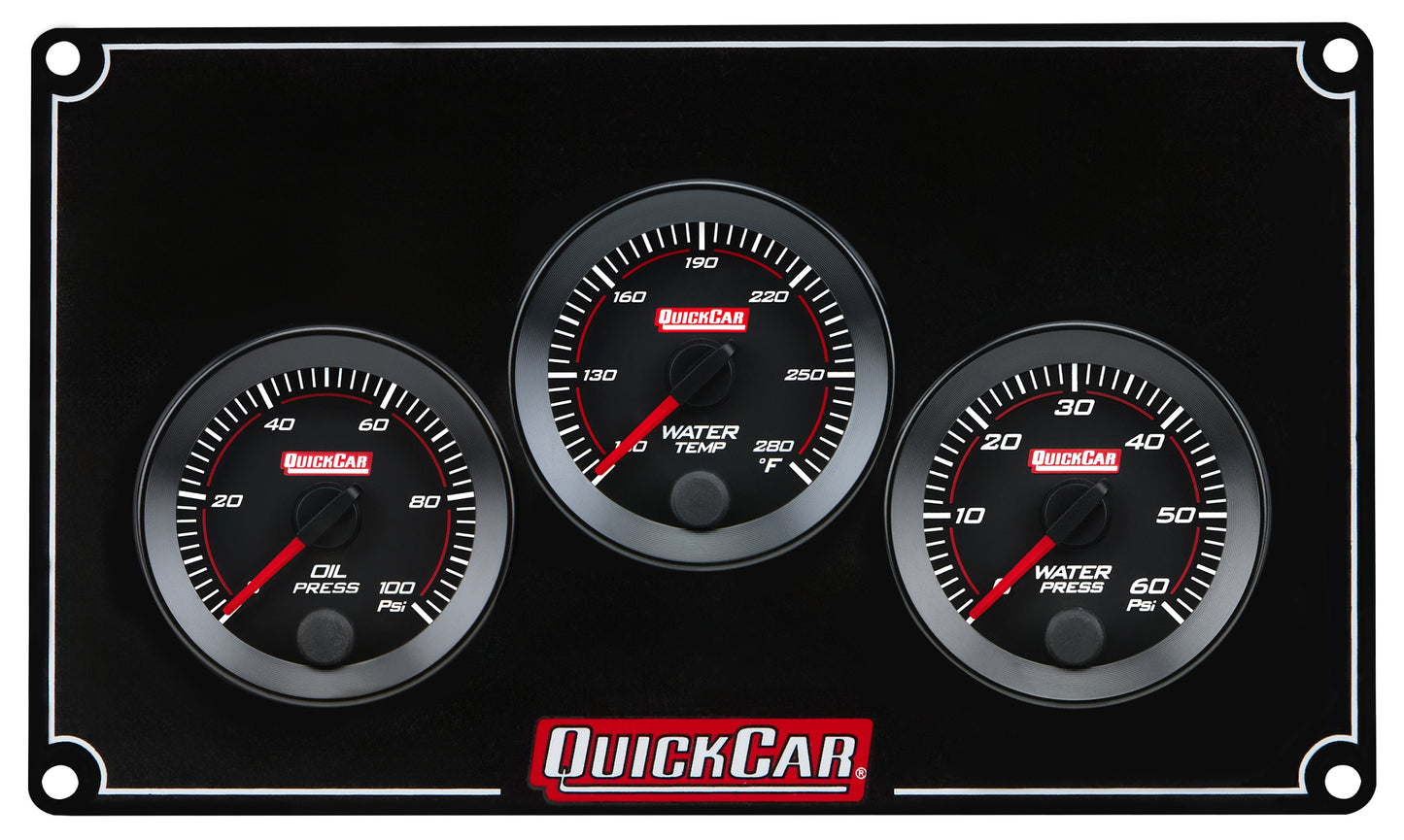 Quickcar Racing Products QRP65-3016 RedLine Panel 2-1/16in OP/WT/WP