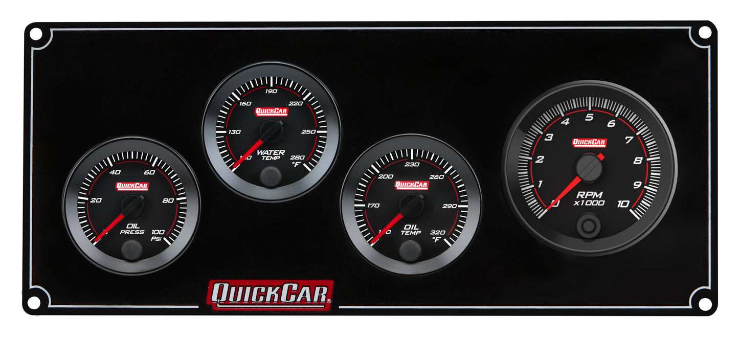 Quickcar Racing Products QRP65-3041 RedLine Panel 2-1/16in 3-1 OP/WT/OT