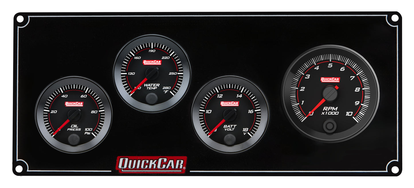 Quickcar Racing Products QRP65-3047 RedLine Panel 2-1/16in 3-1 OP/WT/VT