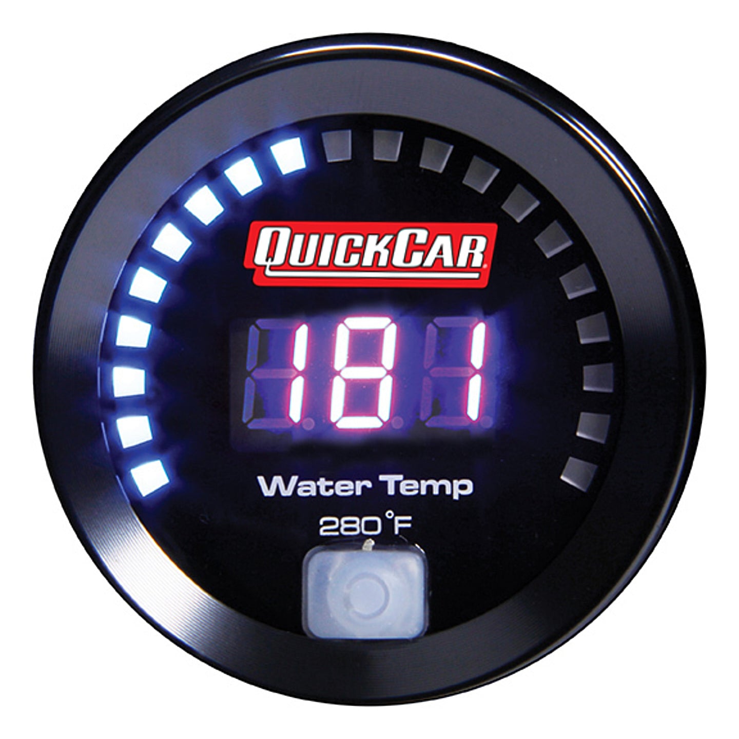 Quickcar Racing Products QRP67-006 Digital Water Temp Gauge 100-280