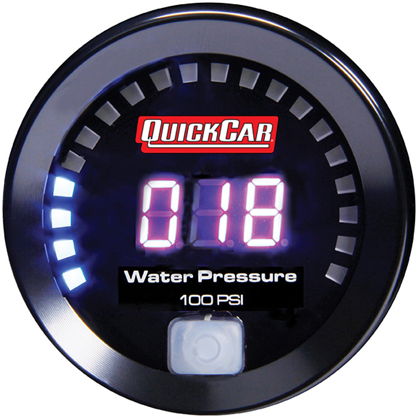 Quickcar Racing Products QRP67-008 Digital Water Pressure Gauge 0-100