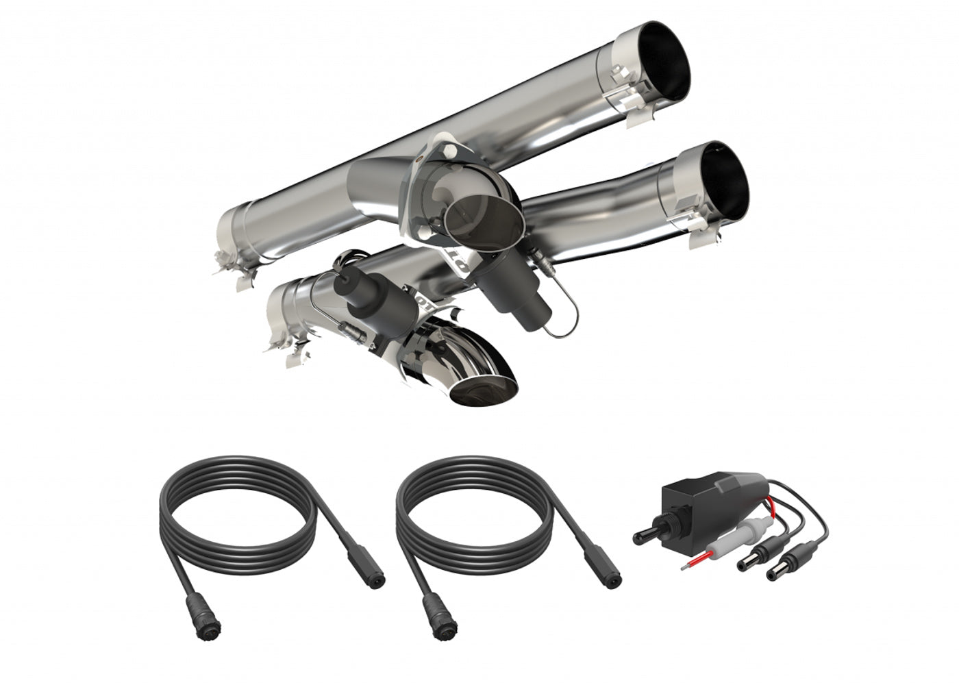 Quick Time Performance QTP520121 21- RAM TRX 6.2L Aggre ssor Cutout Pipes