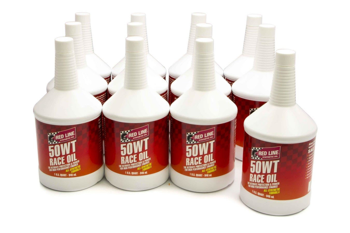 Redline Oil RED10534 50WT Race Oil Case/12 (15W50)