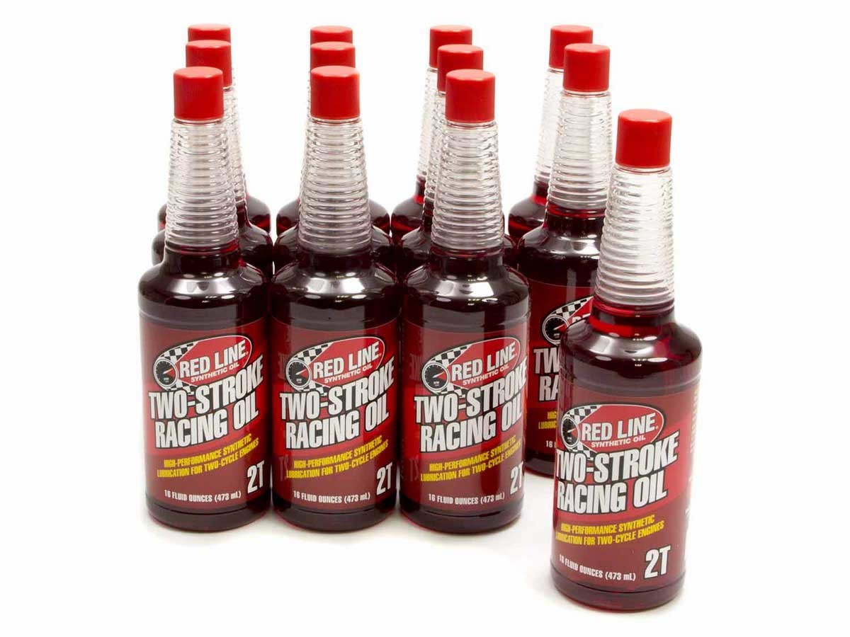 Redline Oil RED40623 2 Cycle Racing Oil Case 12x16oz Bottles