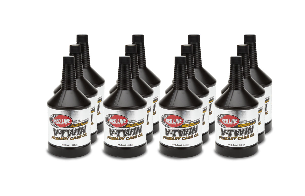 Redline Oil RED42924 V-Twin Primary Case Oil Case/12 x 1 Quart