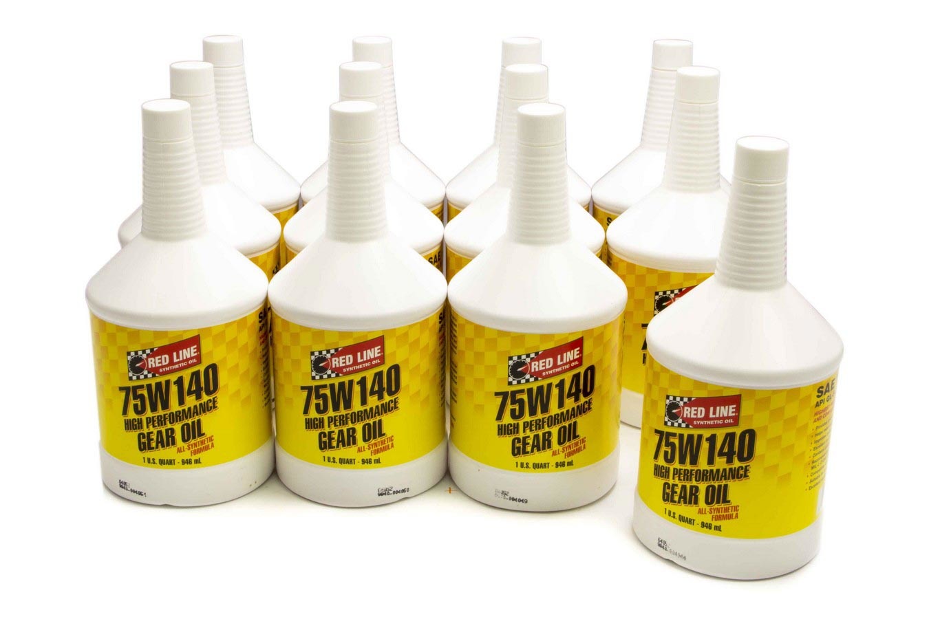 Redline Oil RED57934 75w140 Gear Oil Case 12 x 1qt