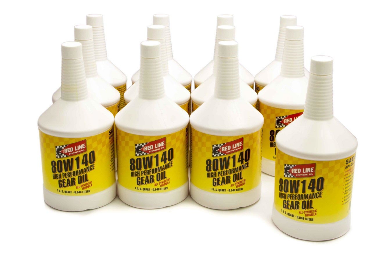 Redline Oil RED58124 80W140 Gear Oil Case/12