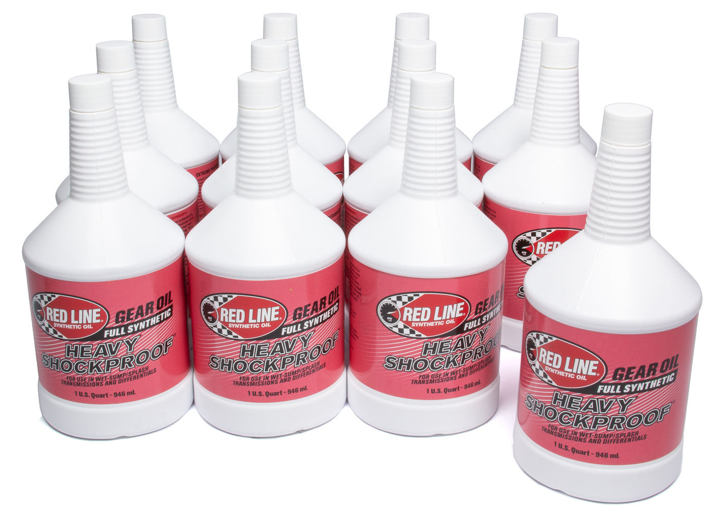 Redline Oil RED58224 Heavy Shock Proof Gear Oil Case/12 75W250