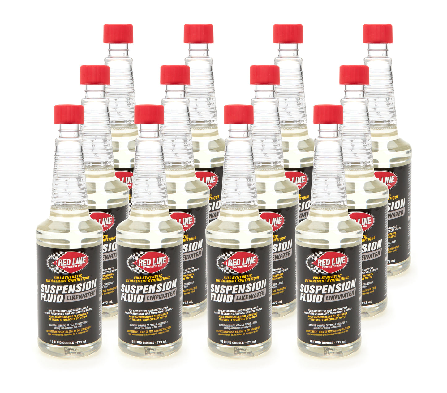 Redline Oil RED91103 Like Water Suspension Fluid Case/12-16oz