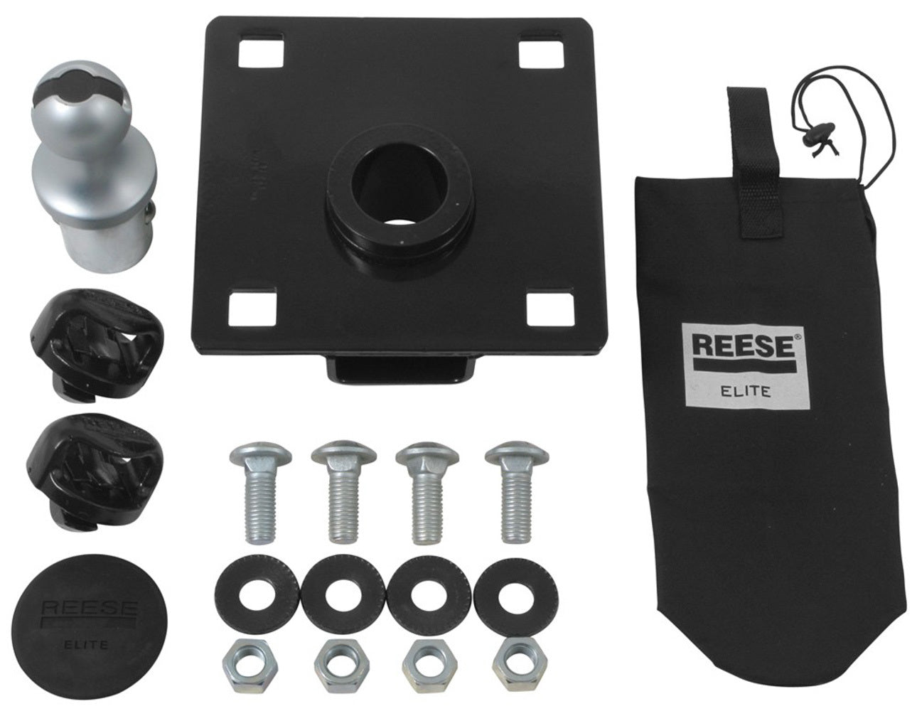 Reese REE30138 Elite Series Under-Bed B olt-On Gooseneck Head wi