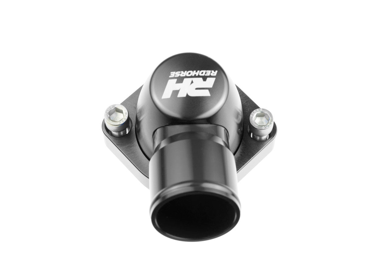 Redhorse Performance RHP4910-460-24-2 Alum Water Neck 1.50in Hose BBF 429-460 Black