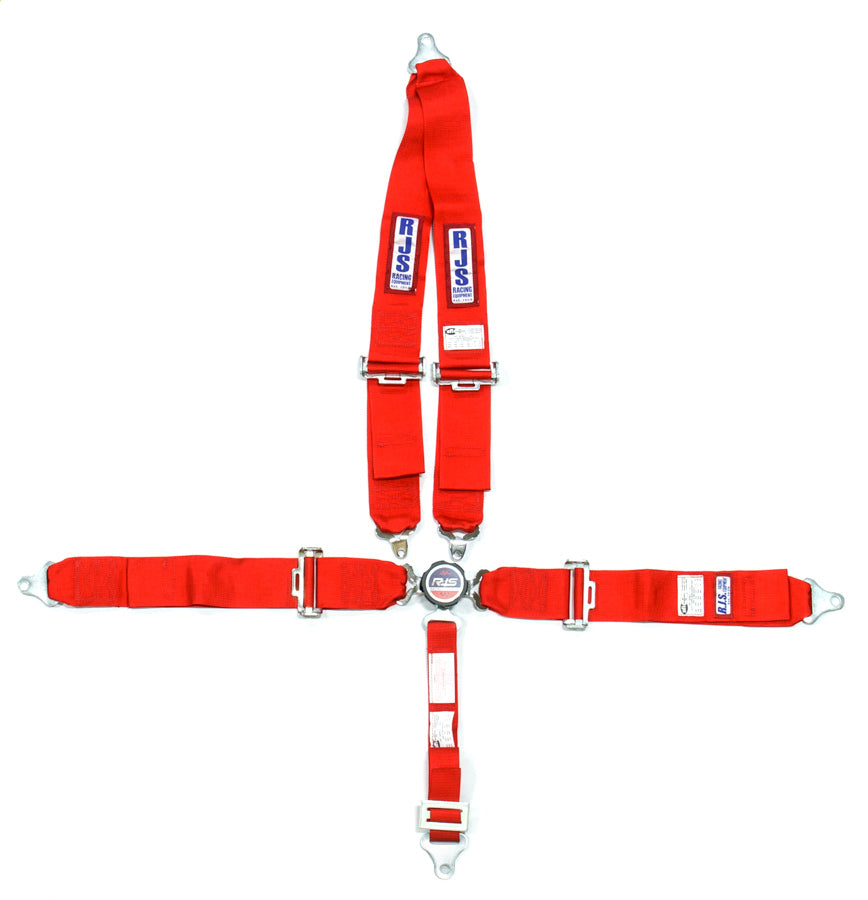 Rjs Safety RJS1029304 5 PT Harness System Q/R RD Roll Bar 2inSub