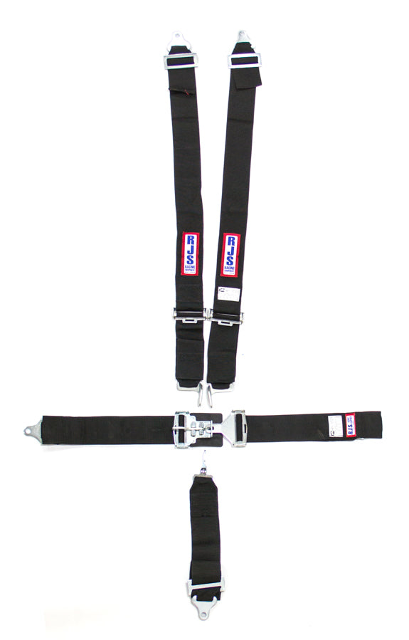 Rjs Safety RJS1128601 5-Pt Harness System BK Ind Bolt In Mt 3in Sub