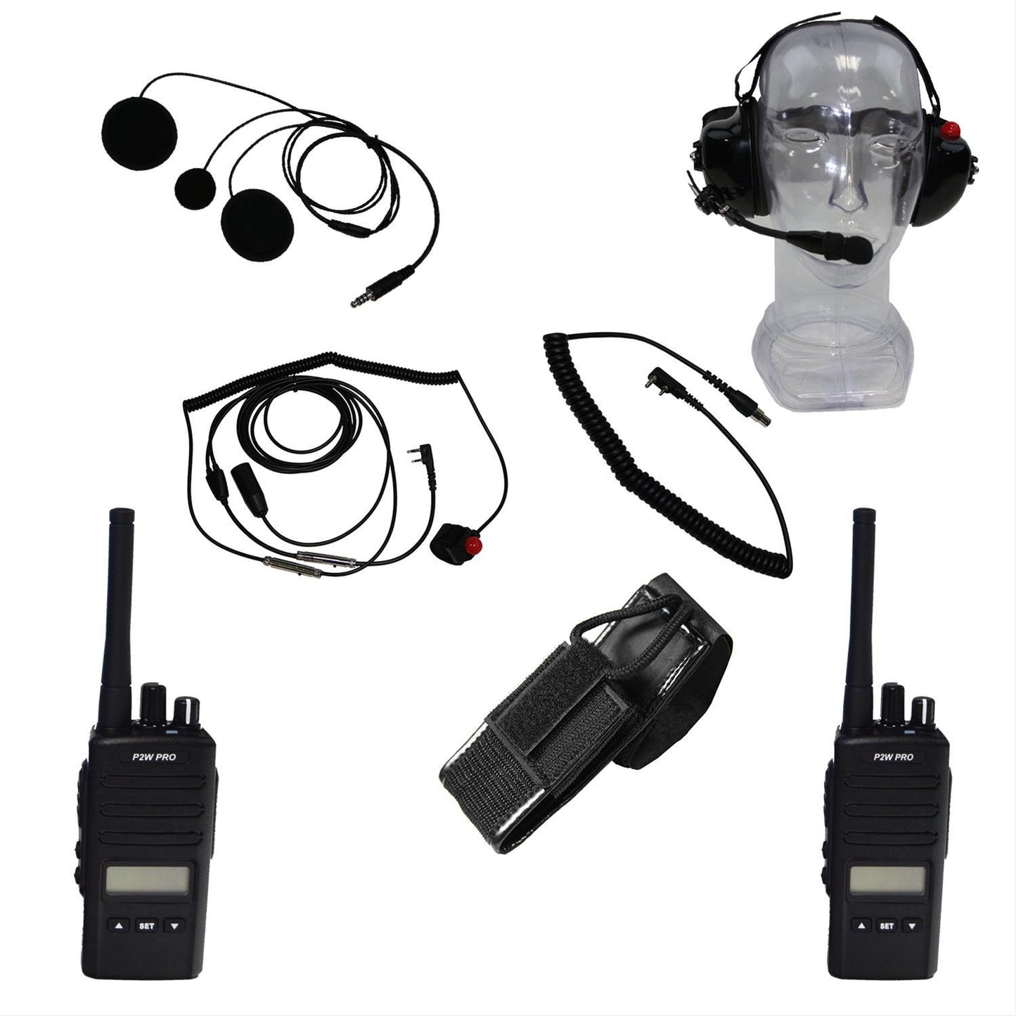 Rjs Safety RJS600080142 Pro Series 2 Man System Includes 2 Pro Radios