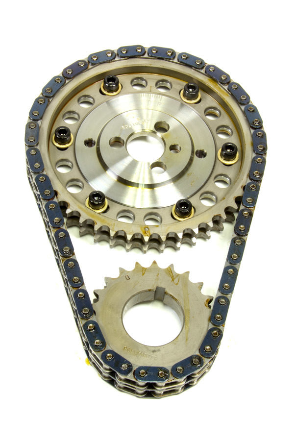 Rollmaster-romac ROLCS1230 SBC Billet Roller Adj. Timing Set w/Torr. Brg