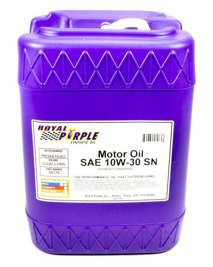 Royal Purple ROY05130 Synthetic Motor Oil 5Gal 10W30