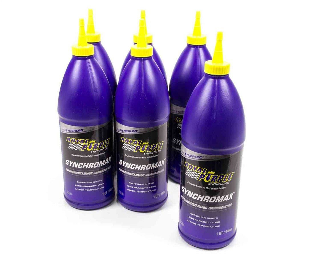 Royal Purple ROY06512 Synchromax Manual Trans Fluid Case 6x1qt Bottles