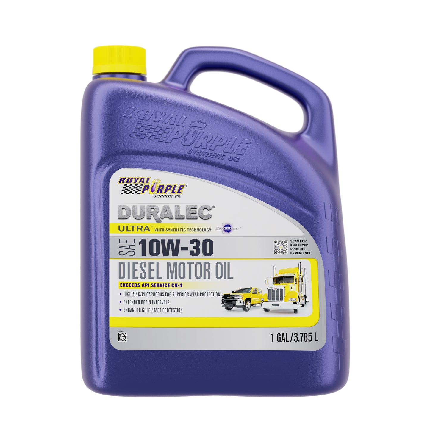 Royal Purple ROY80456 Duralec Ultra 10W30 Oil Case 3 x 1 Gallon