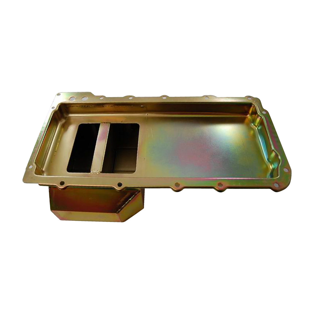 Racing Power Co-packaged RPCR4019Z GM LS1 Steel Oil Pan 7 Quart Zinc