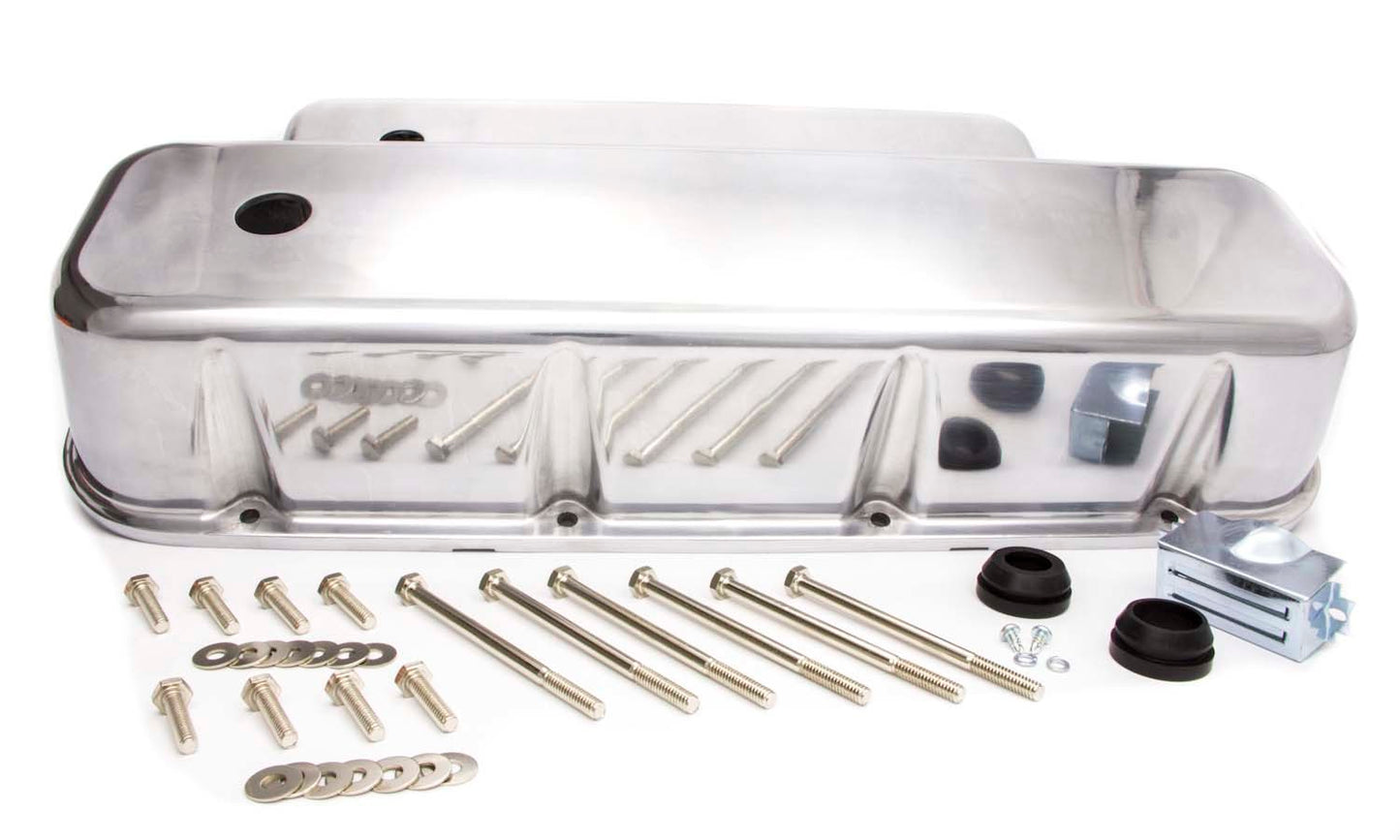 Racing Power Co-packaged RPCR6330-2 BBC Alum Tall Plain V/C Polished