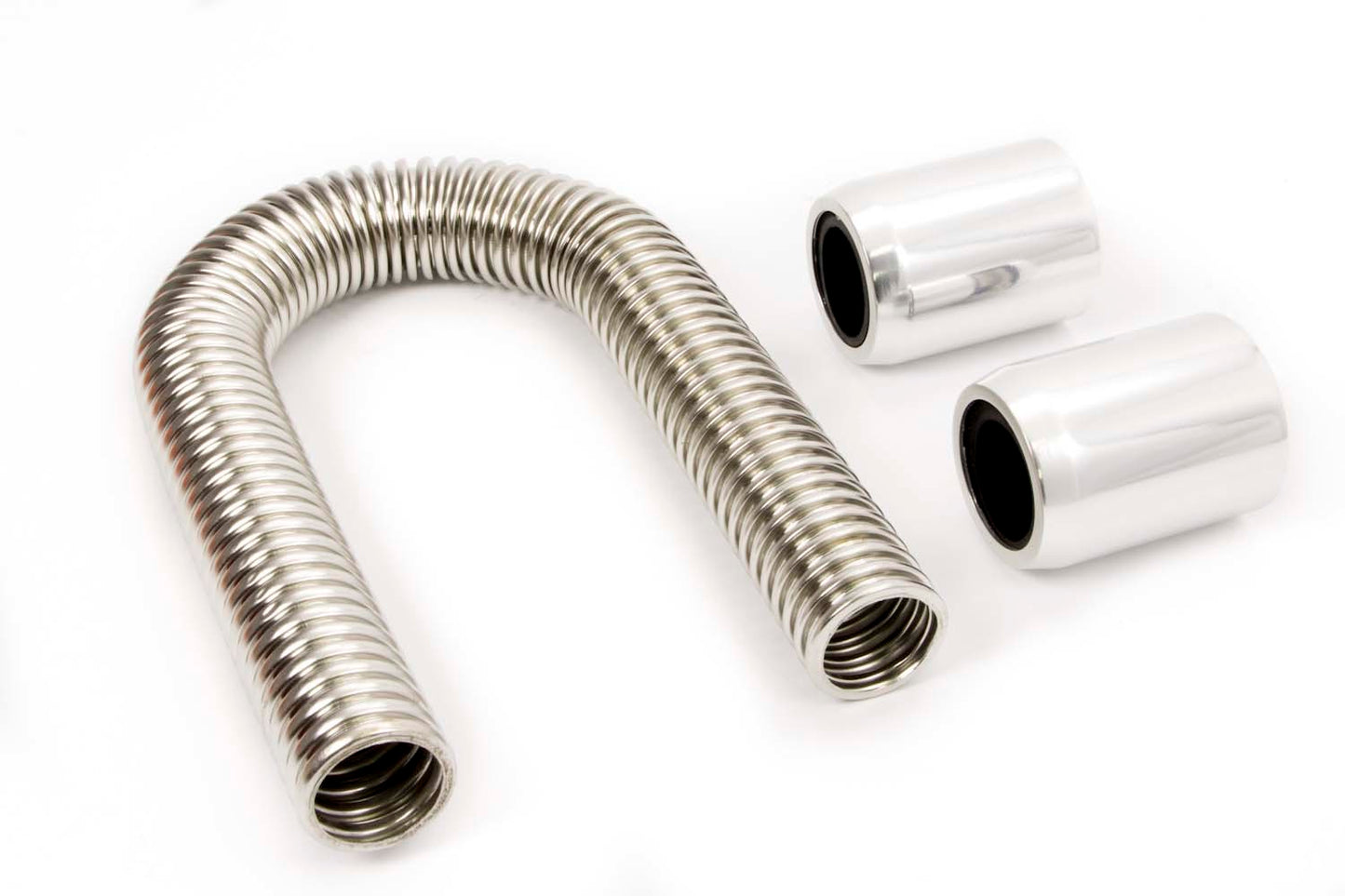 Racing Power Co-packaged RPCR7310 48in Stainless Hose Kit w/Polished Ends