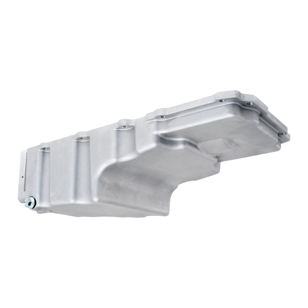 Racing Power Co-packaged RPCR8465 GM LS Engine Aluminum Oil Pan 6 Qt. Satin