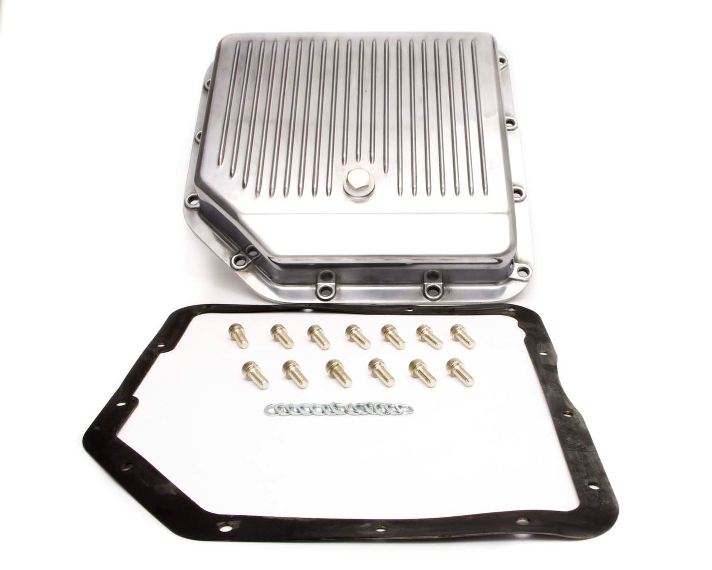 Racing Power Co-packaged RPCR8491 TH350 Aluminum Trans Pan Polished 350 turbo Pan