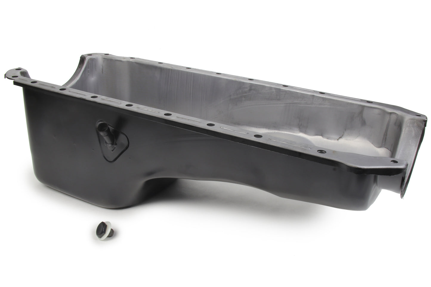 Racing Power Co-packaged RPCR9294P 65-90 BBC Steel Stock Oil Pan Black
