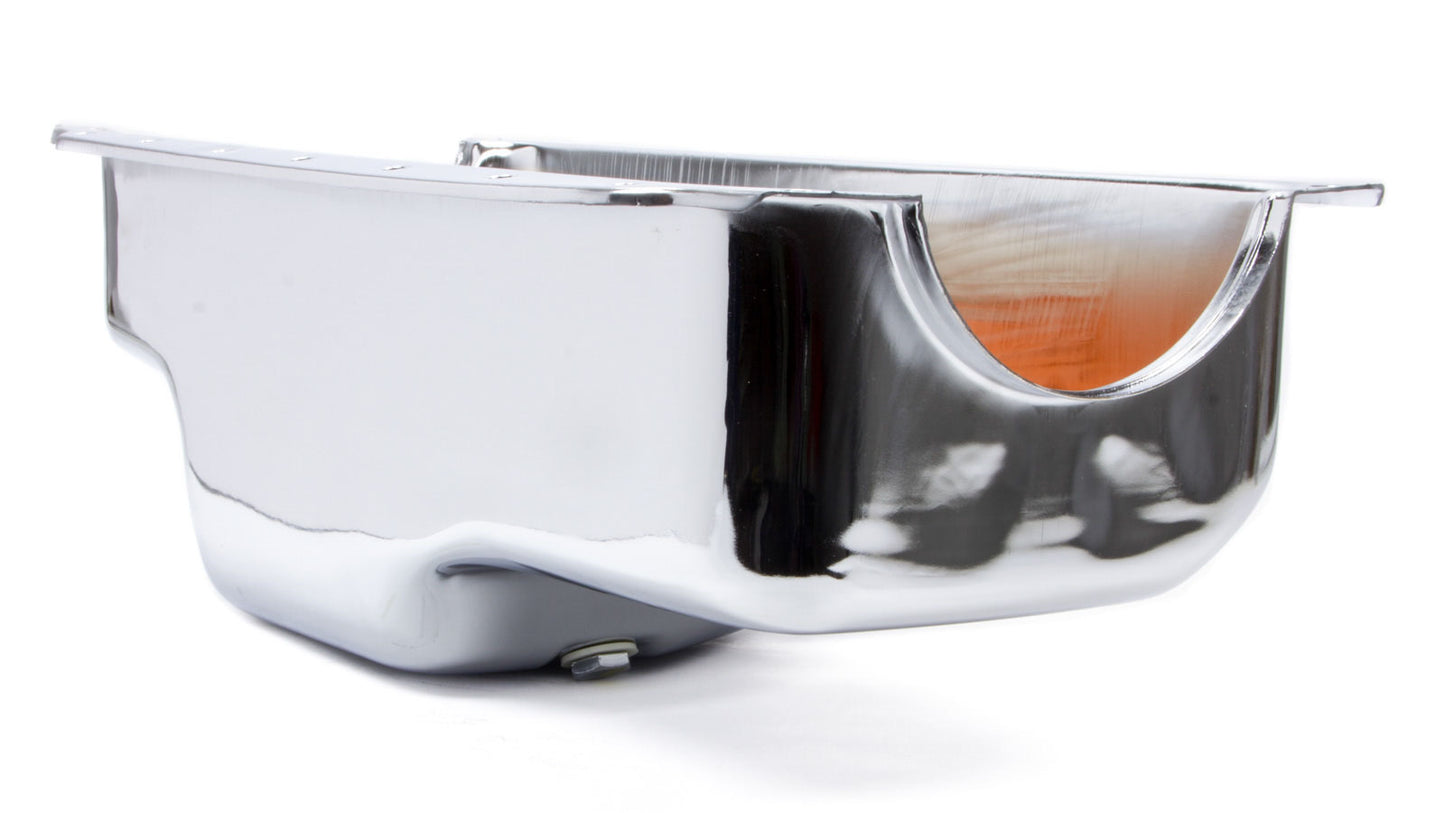 Racing Power Co-packaged RPCR9344 SB Mopar Oil Pan 360CID Chrome