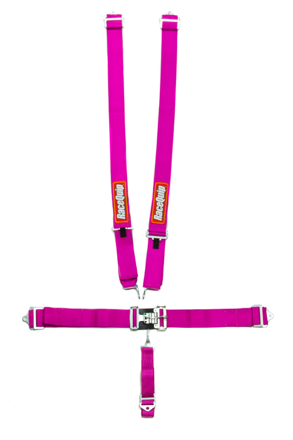 Racequip RQP711081 5pt Harness Set L&L Pink SFI