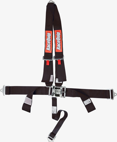 Racequip RQP713003 4pt Harness Set V-Type L&L Black