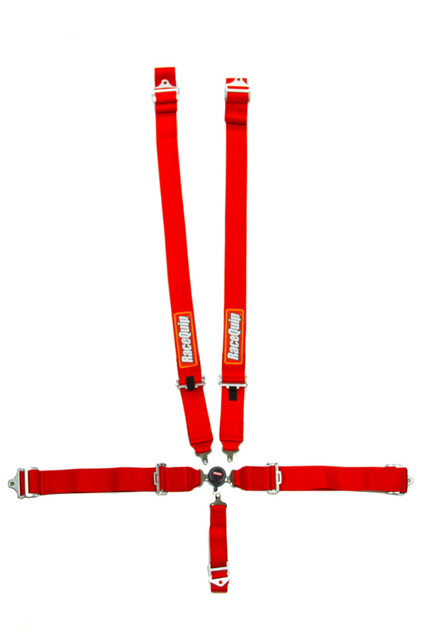 Racequip RQP741011 5pt Harness Camlock SFI Sportsman Red