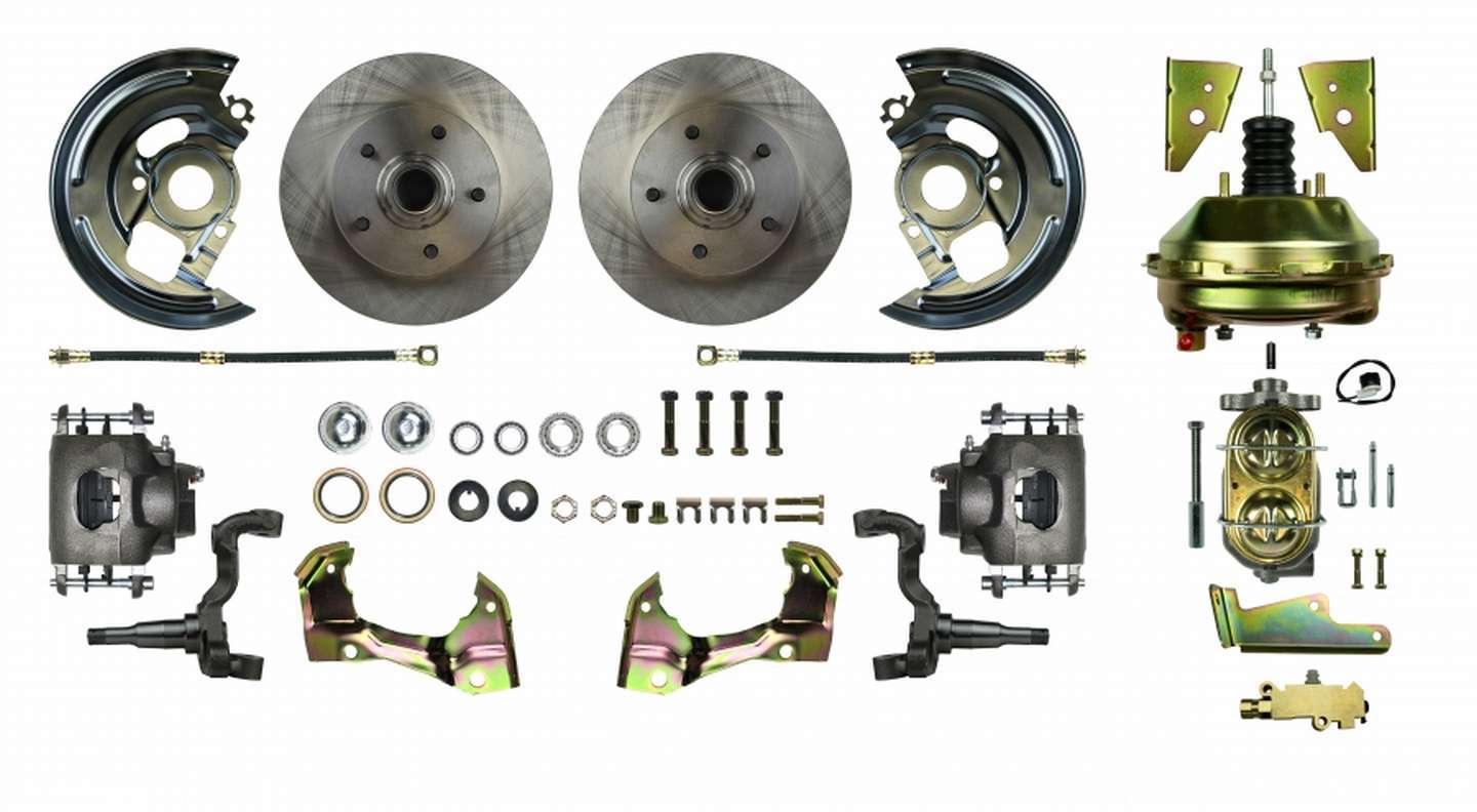 Right Stuff Detailing RSDAFXDC01C 64-72 GM A Body Booster Power Disc Brake Kit