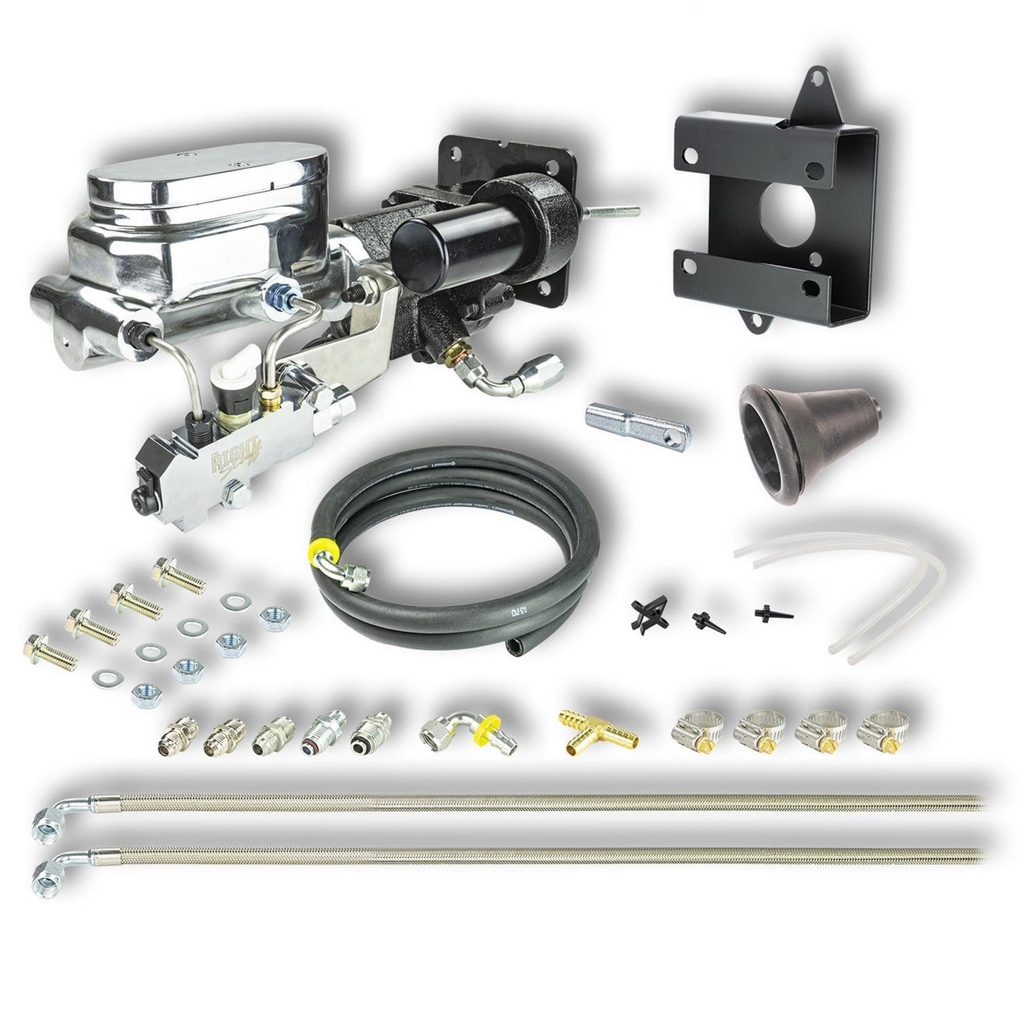 Right Stuff Detailing RSDJHB605171 60-62 Chevy C10 Hydro Boost Assembly Chrome