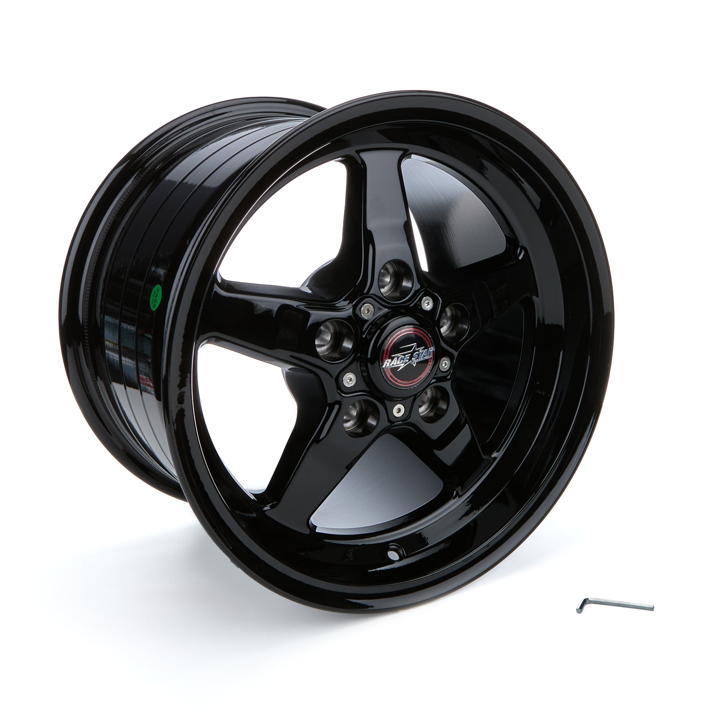 Race Star Industries RSI92-510254B 92 Drag Star Bracket Rac er Gloss Black 15x10
